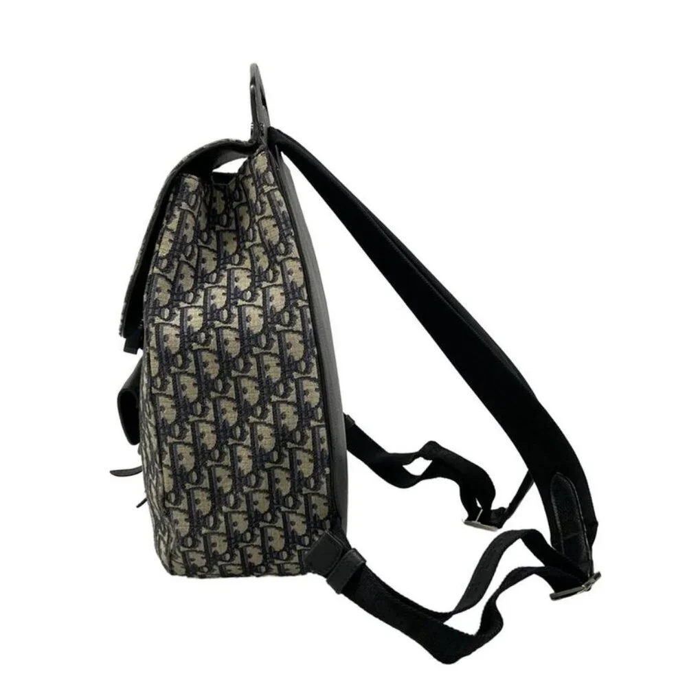 Dior Backpack Gallop Oblique Navy Ivory - Picture 4 of 15